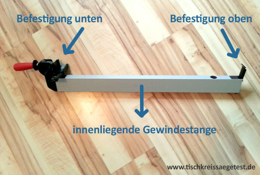 Parallelanschlag Tischkreissäge